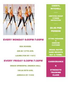 Affordable Exercise Classes at $5 a session
