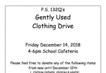 Donate to the P.S 132 Clothing Drive