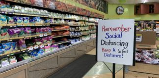 Six Feet Apart In Aisle 6-The Changes We Now See.