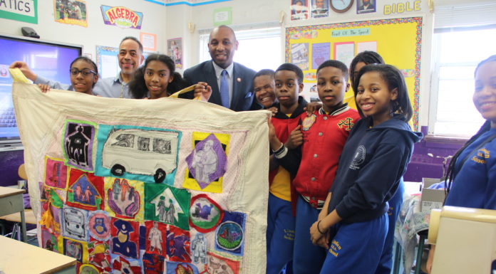 Councilman Richards Visits The STEAM for Social Change Program at The Linden SDA School