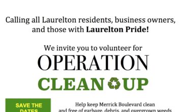 OPERATION CLEAN UP STRIKES AGAIN!!!!!! CALLING ALL LAURELTON RESIDENTS!!!