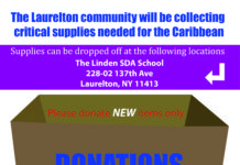 The Laurelton Community Is Collecting Supplies For The Carribean