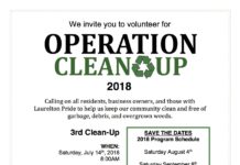 Save the Date! Operation Clean Up-July 14th!