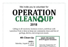 Save the Date! August 4th- Operation Clean Up