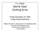 Donate to the P.S 132 Clothing Drive