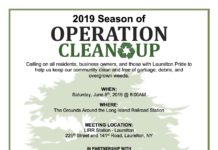 Laurelton Operation Clean Up Will Resume June 8th! JOIN US!