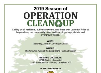 Laurelton Operation Clean Up Will Resume June 8th! JOIN US!