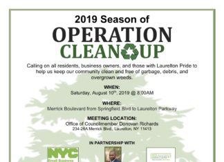 Join Us! Laurelton Operation Clean Up, August 10!