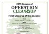 Final Clean Up Of The Season…… Don’t Miss It!