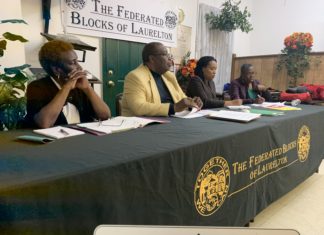 October 2019 Monthly Federated Blocks of Laurelton Meeting