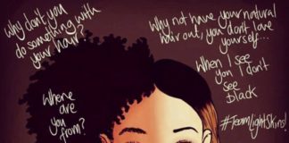 Bleach Away Colorism. By: Madison Hicks-Johnson