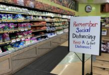 Six Feet Apart In Aisle 6-The Changes We Now See.