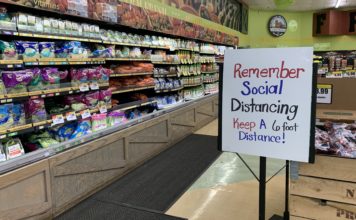 Six Feet Apart In Aisle 6-The Changes We Now See.