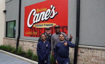 One Love- Raising Canes Opens A New Restaurant in Laurelton